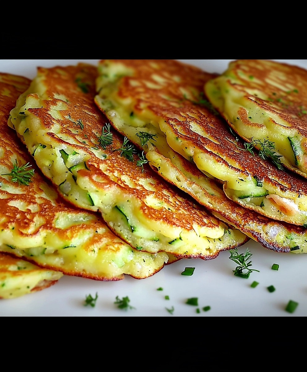 Crêpes de courgettes