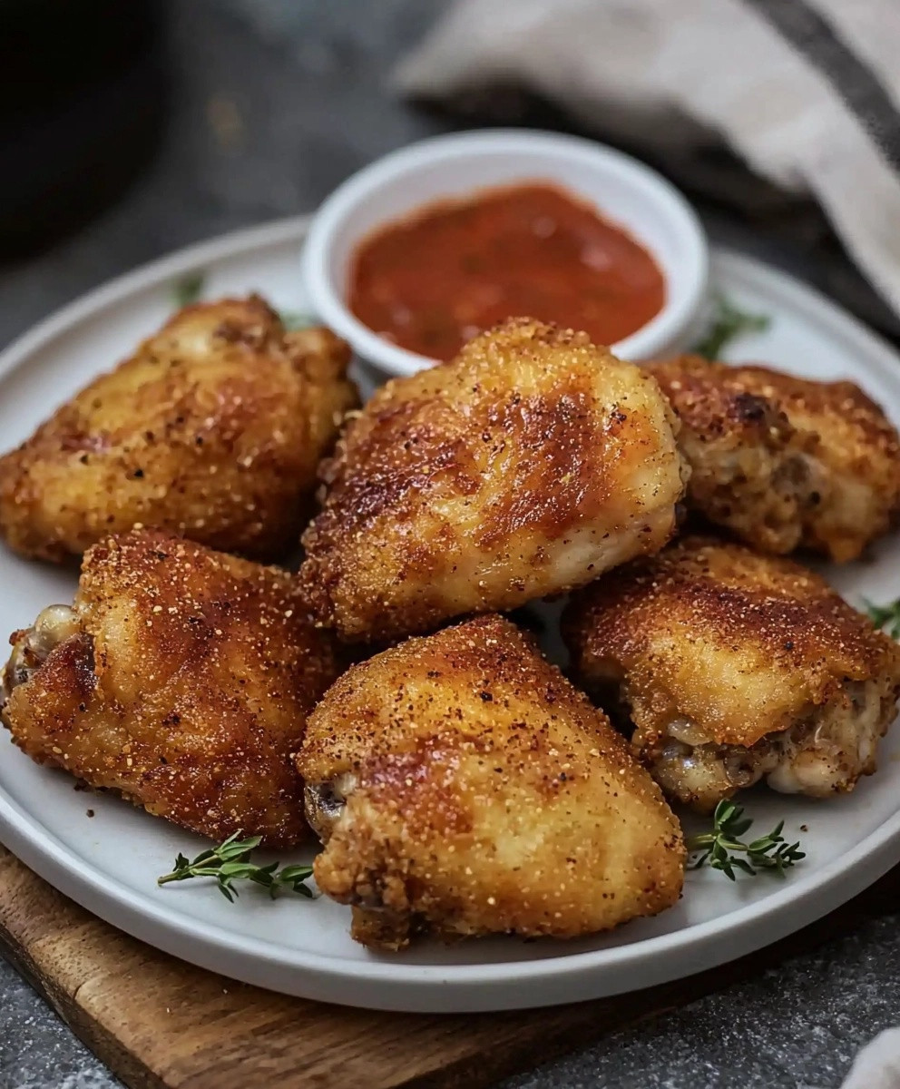 Cuisses de poulet croustillantes