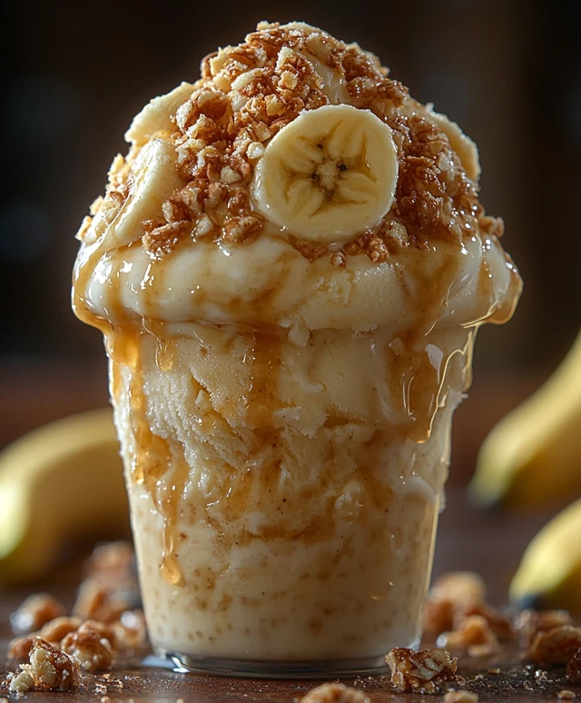glace à la banane
