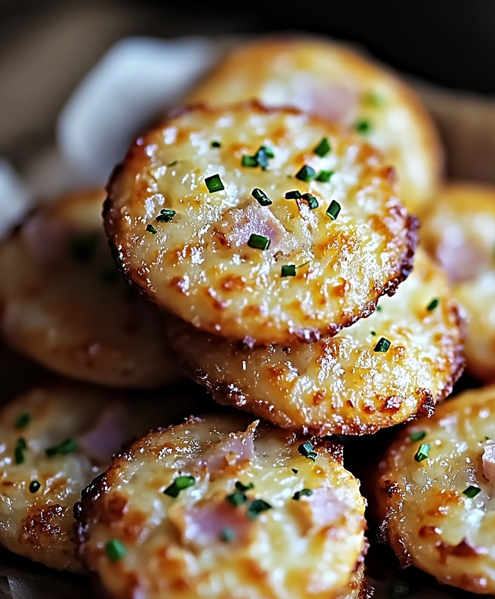 cookies salés parmesan jambon