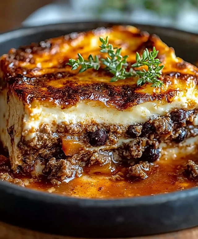 Moussaka Grecque Traditionnelle