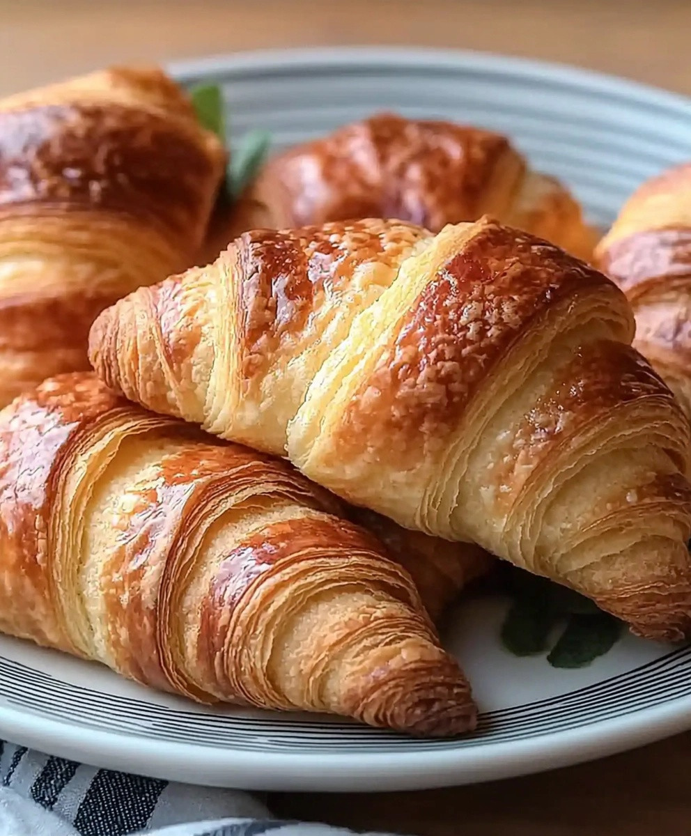Croissants au yaourt sans culpabilité