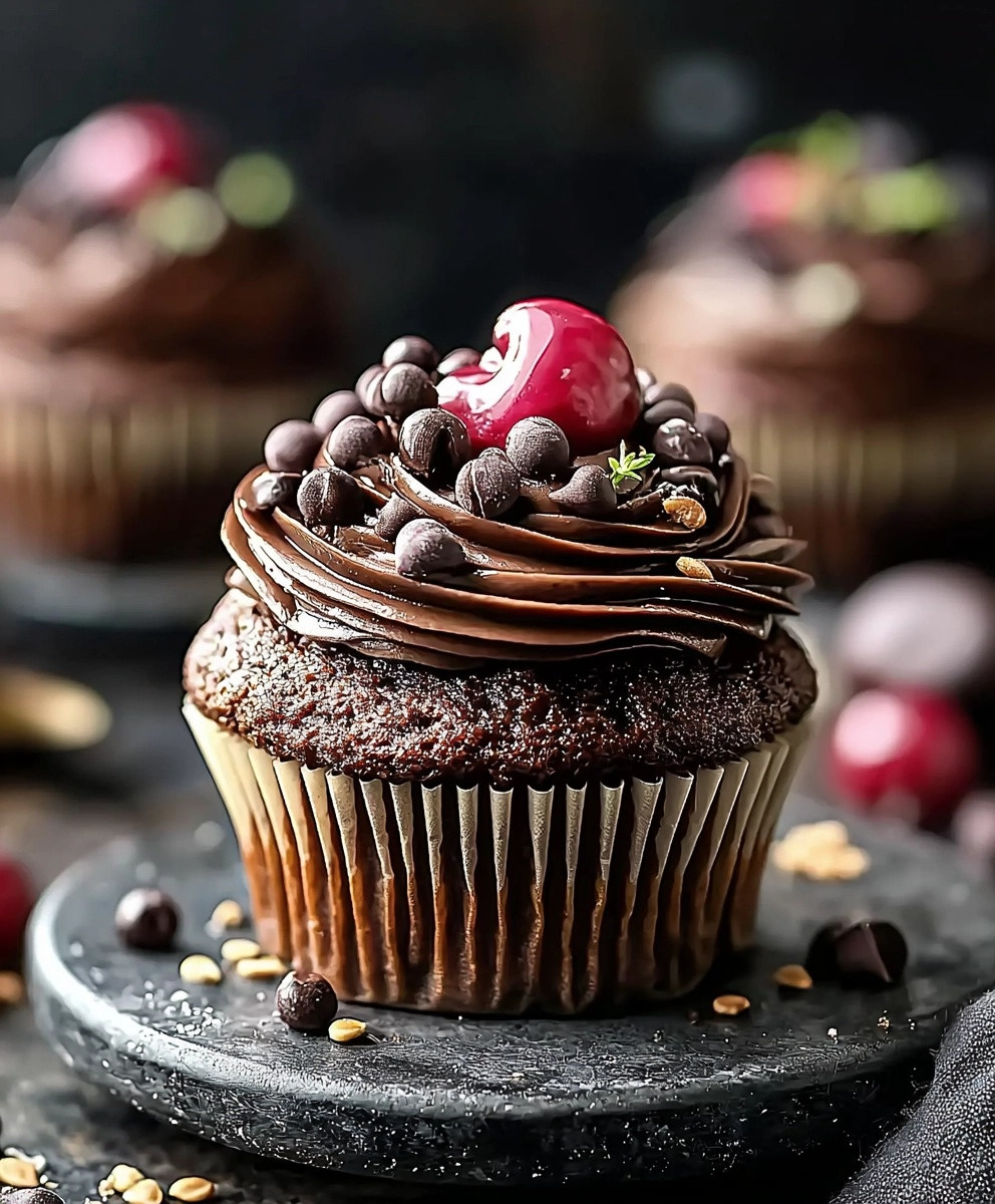 Muffins Forêt-Noire