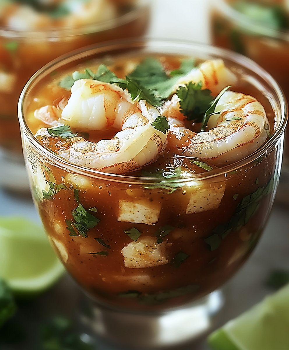 Cocktail de crevettes mexicain