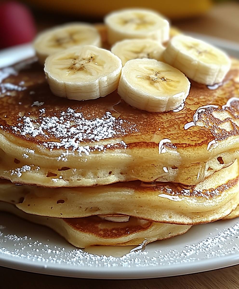 Crepes à la banane