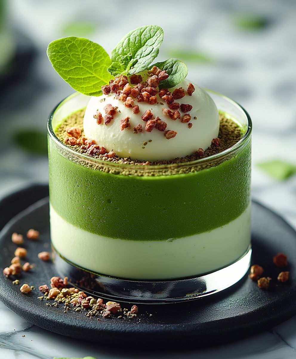 Mousse au Matcha