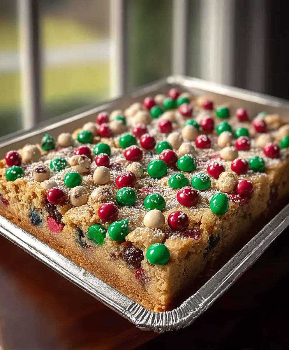 Barres cookies Noel faciles