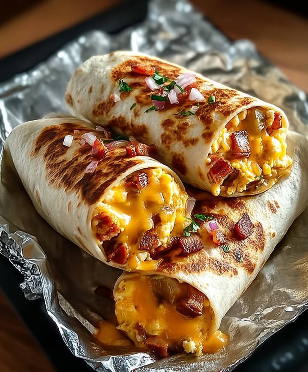 Burritos petit dejeuner