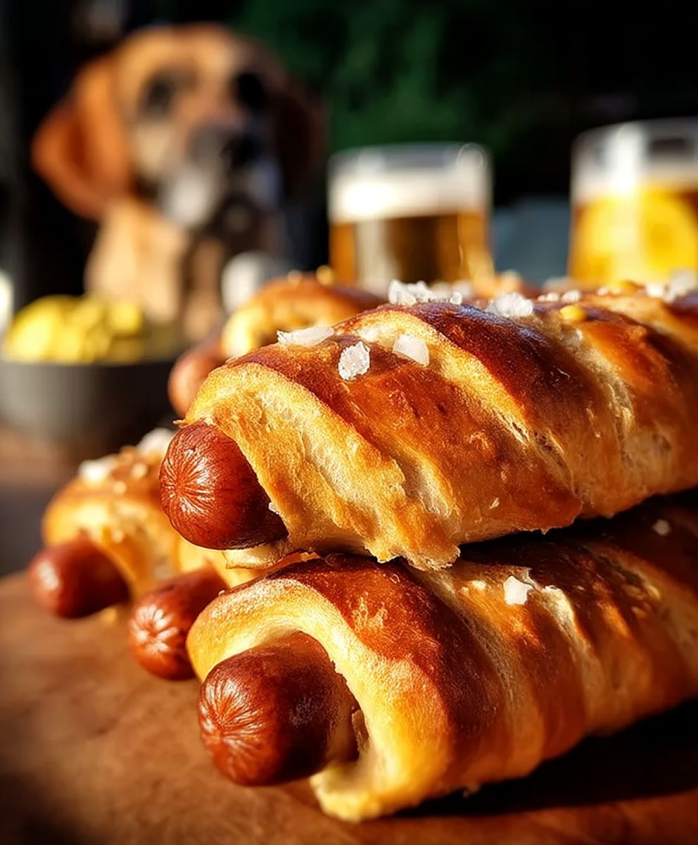 Chiens bretzels