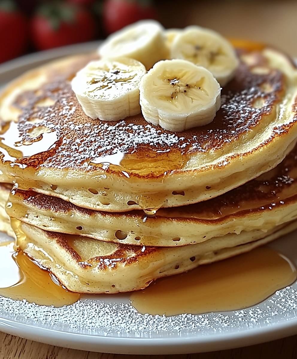 Crepes à la banane