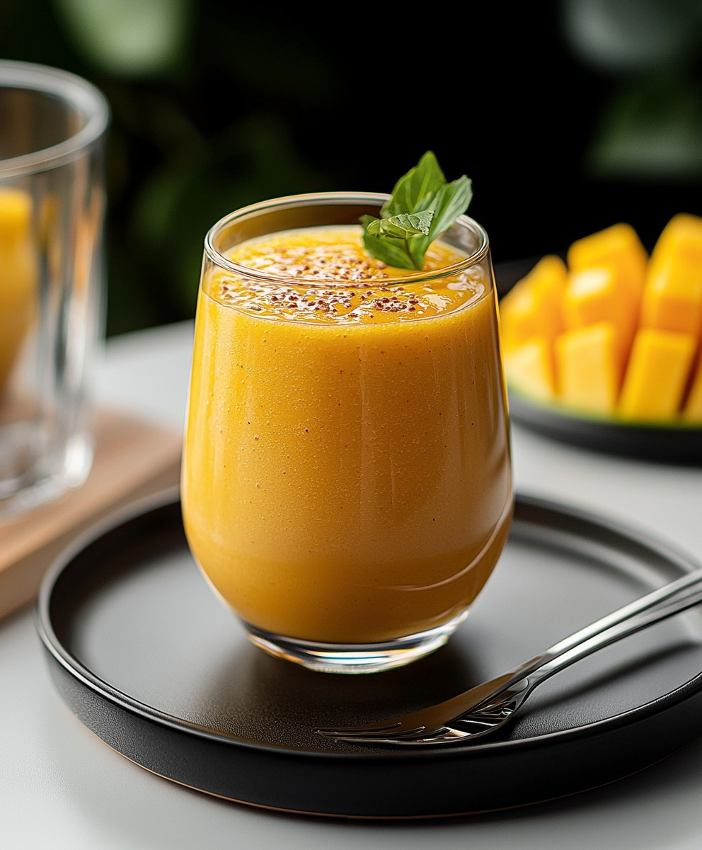 Smoothie mangue exotique