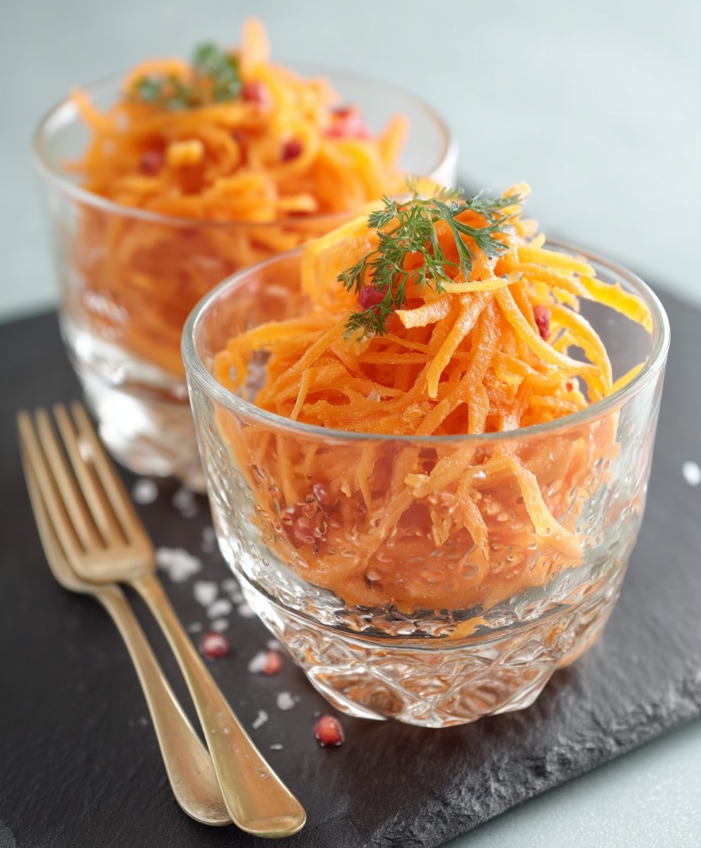 Salade de carottes râpées