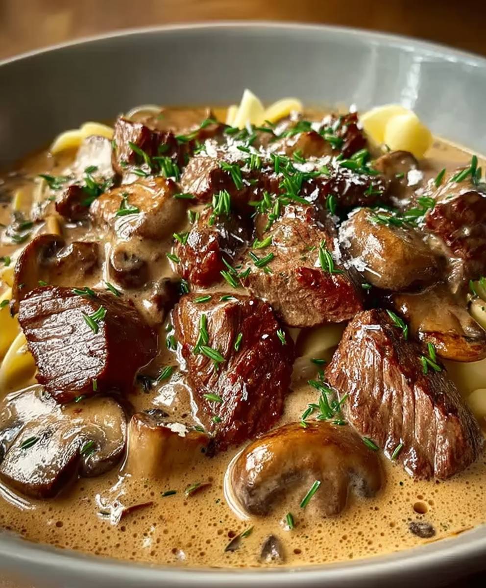 Boeuf Stroganoff Alain Ducasse