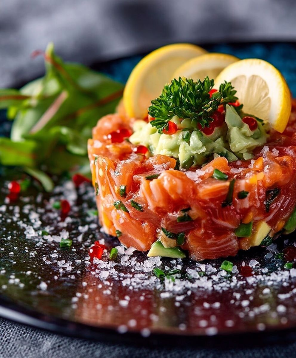 Tartare de saumon
