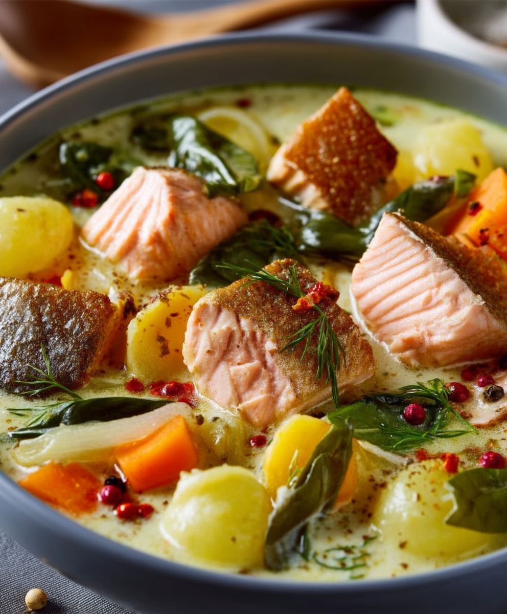 Chowder au saumon
