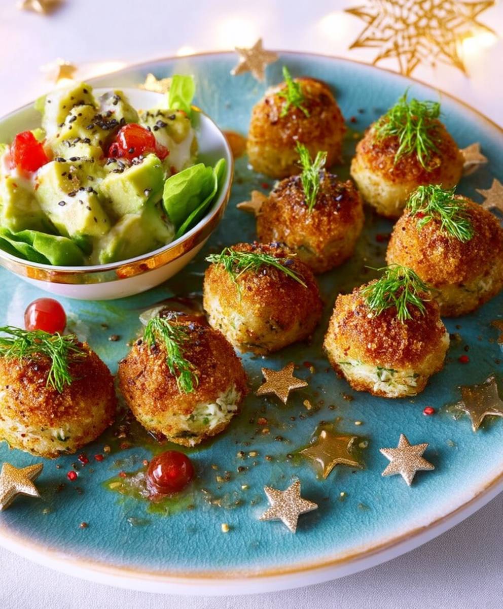 Bouchées crabe avocat