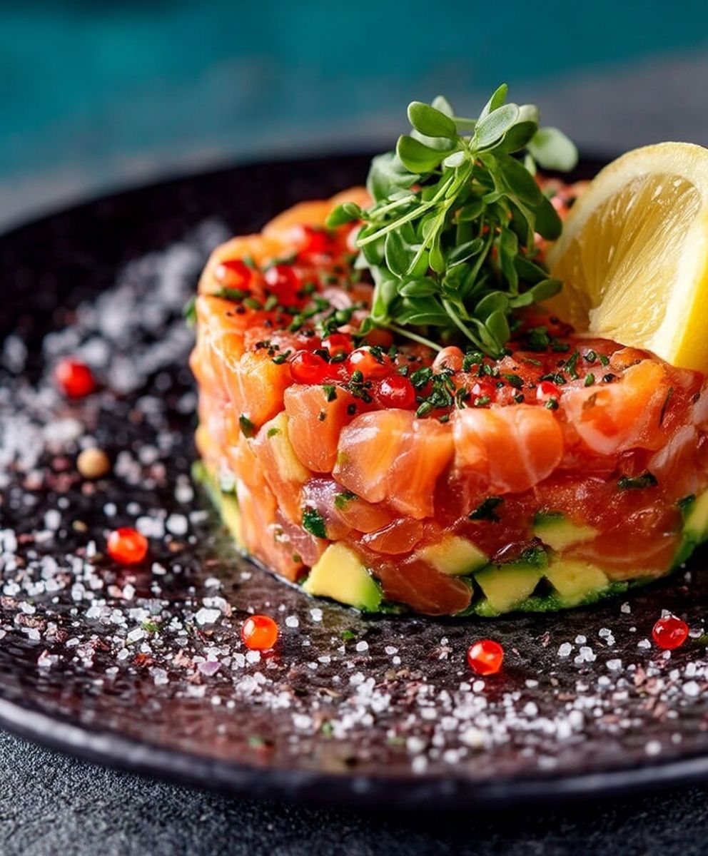 Tartare de saumon
