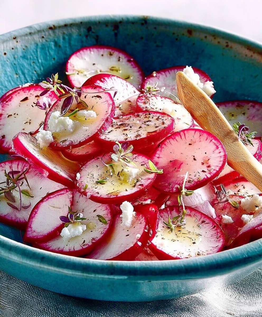 Salade de radis facile