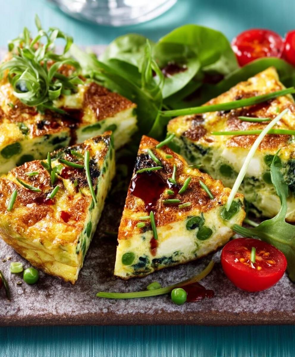 Frittatas au vert