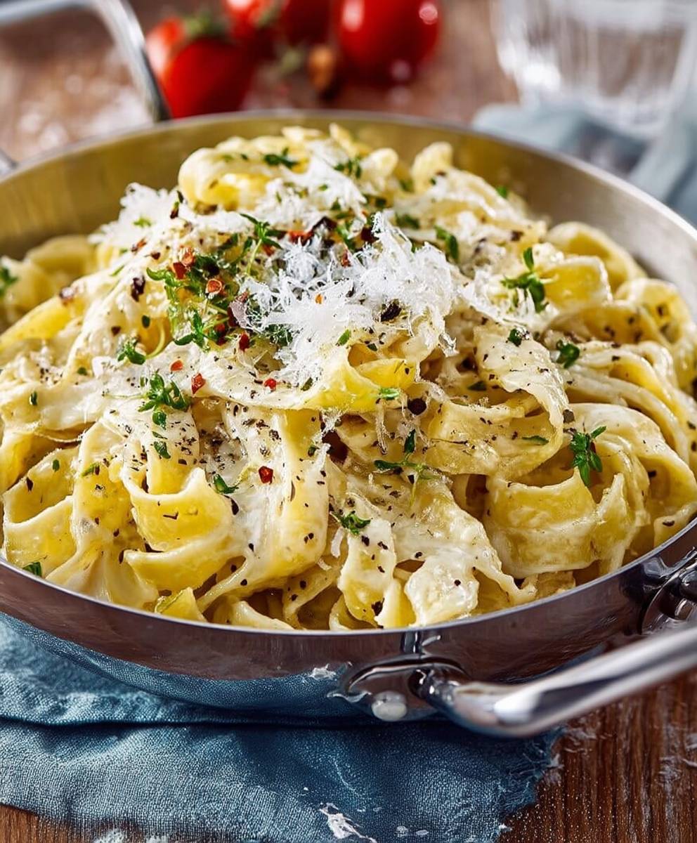 Pâtes au parmesan