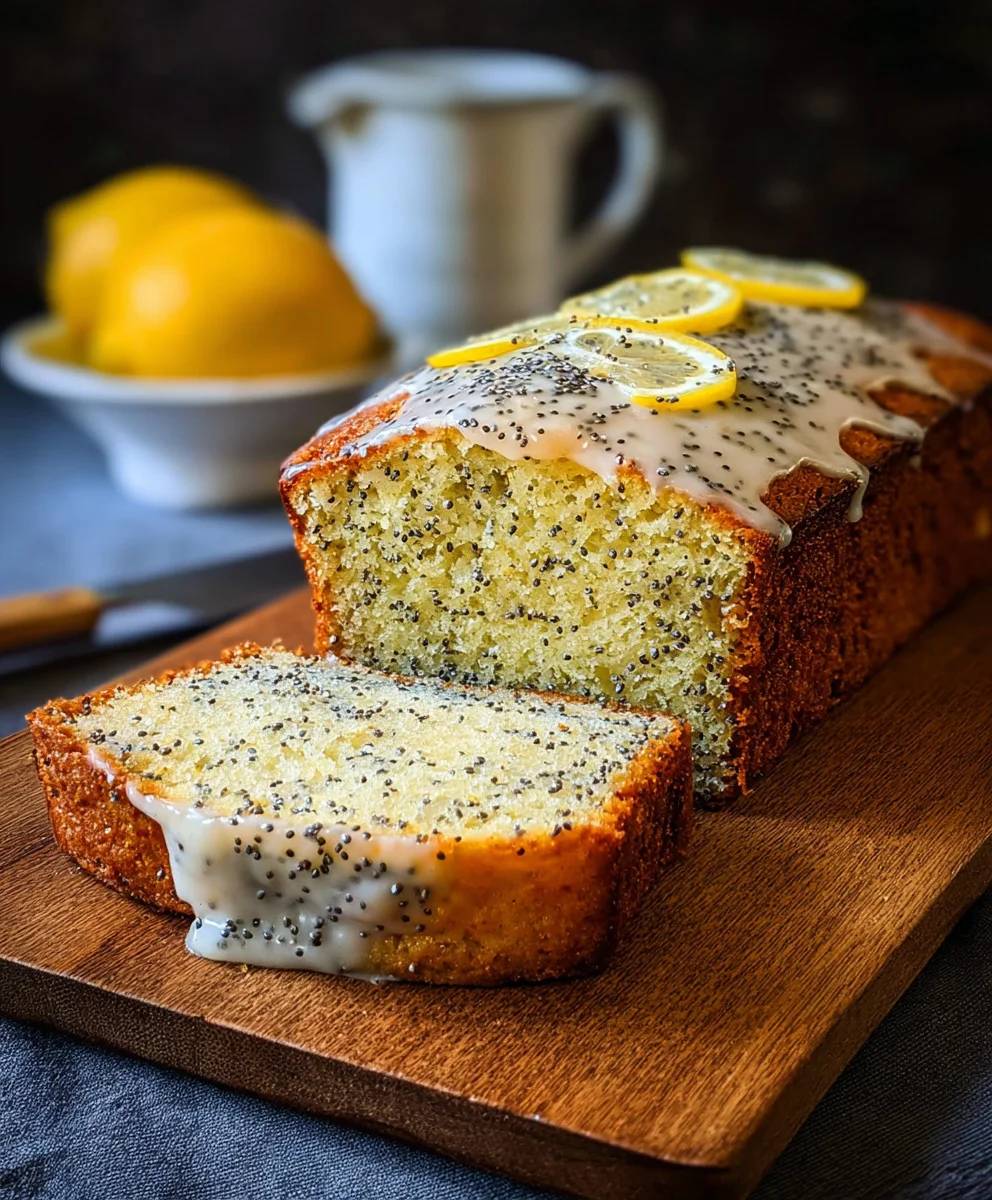 Cake pavot-citron irrésistible pour un brunch parfait