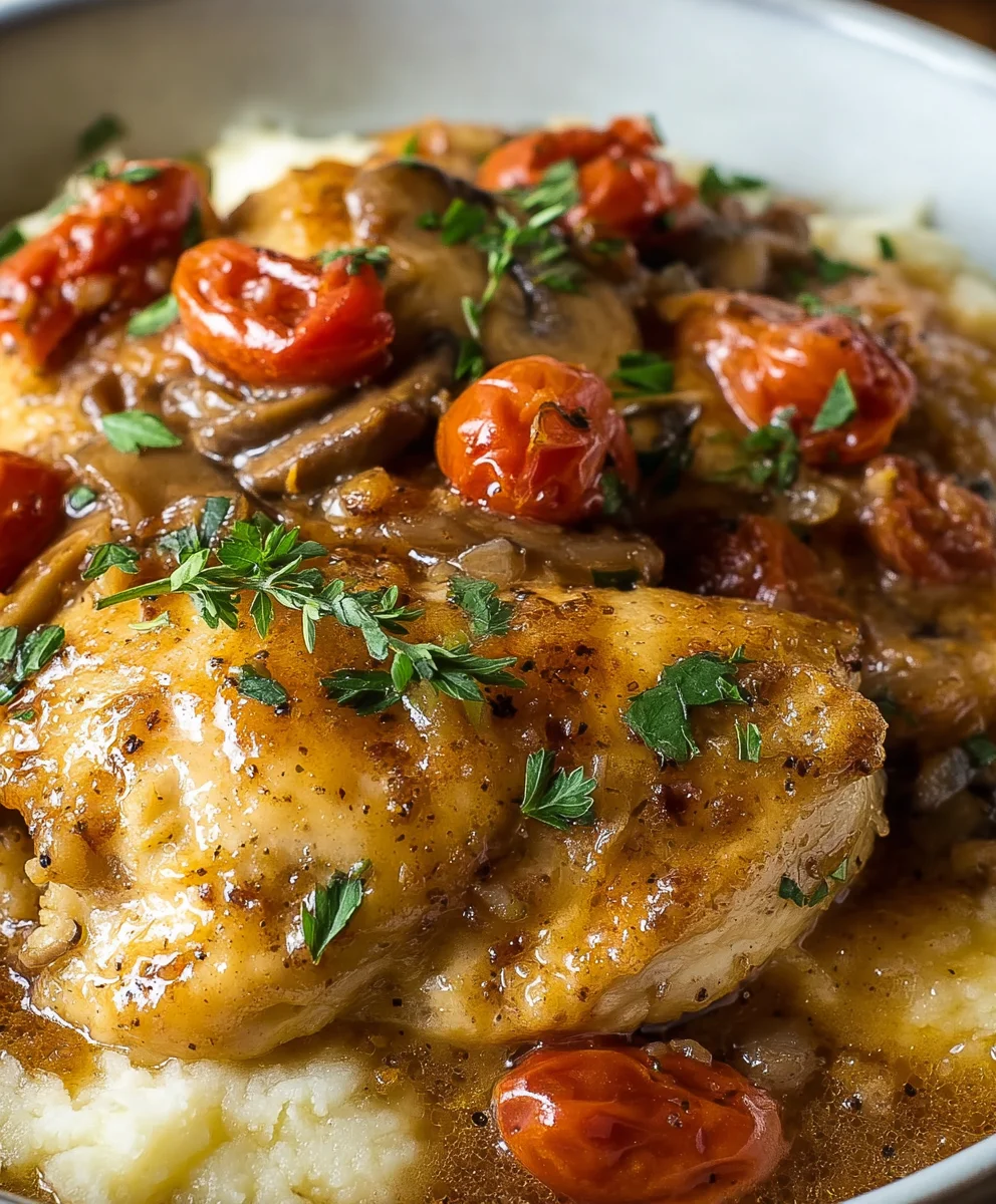 Poulet Fiançailles irrésistible à la mijoteuse pour deux