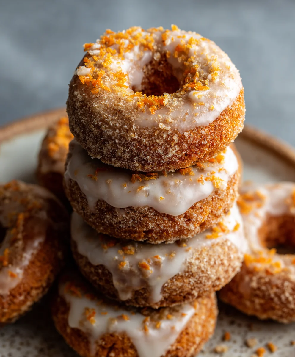 Recette de Donuts Véganes aux Carottes