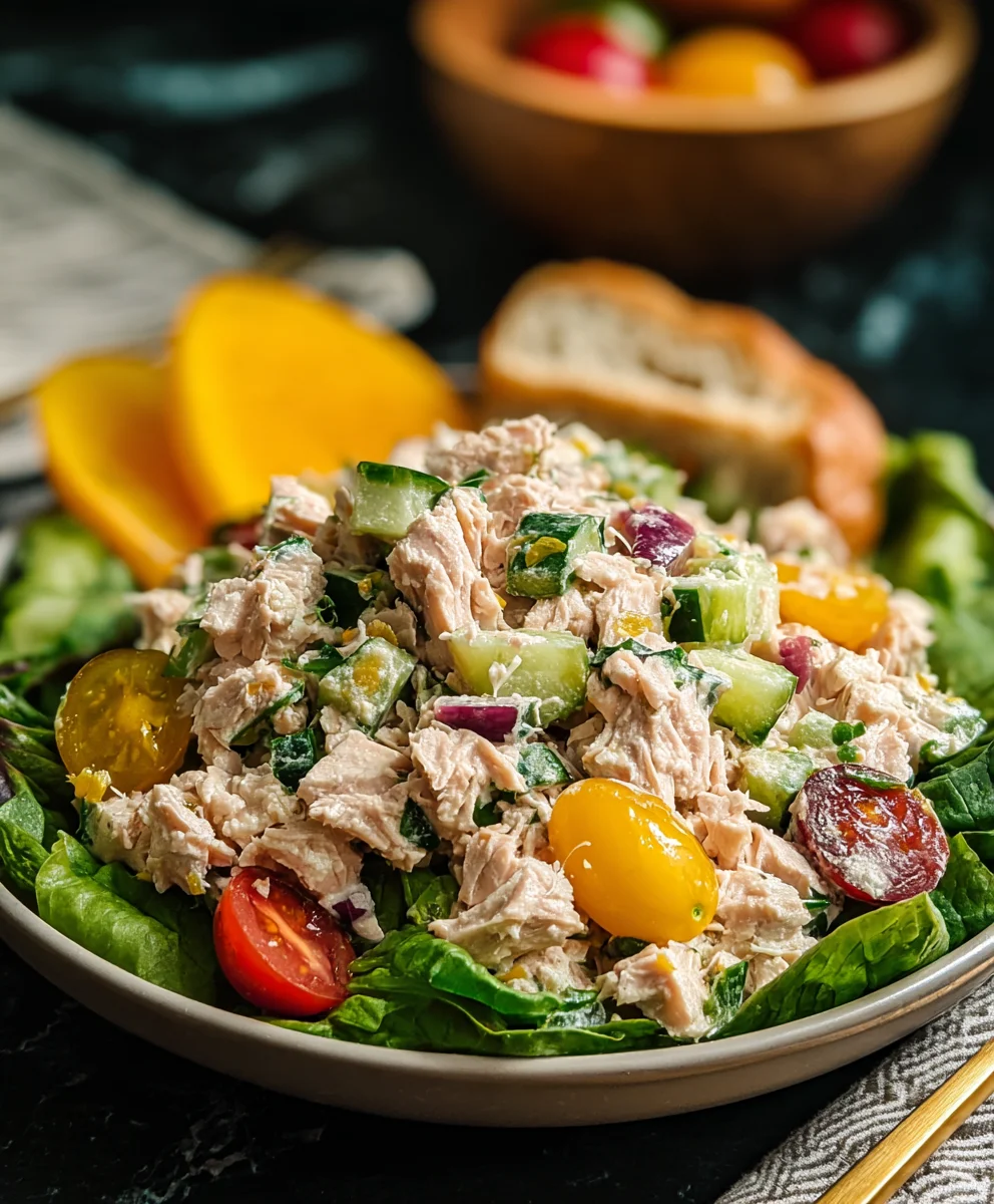 Recette de Salade de Thon Maison Crémeuse
