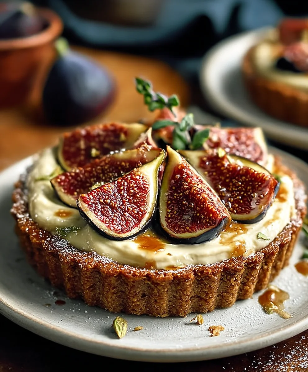 Tarte Crémeuse Figue Mascarpone