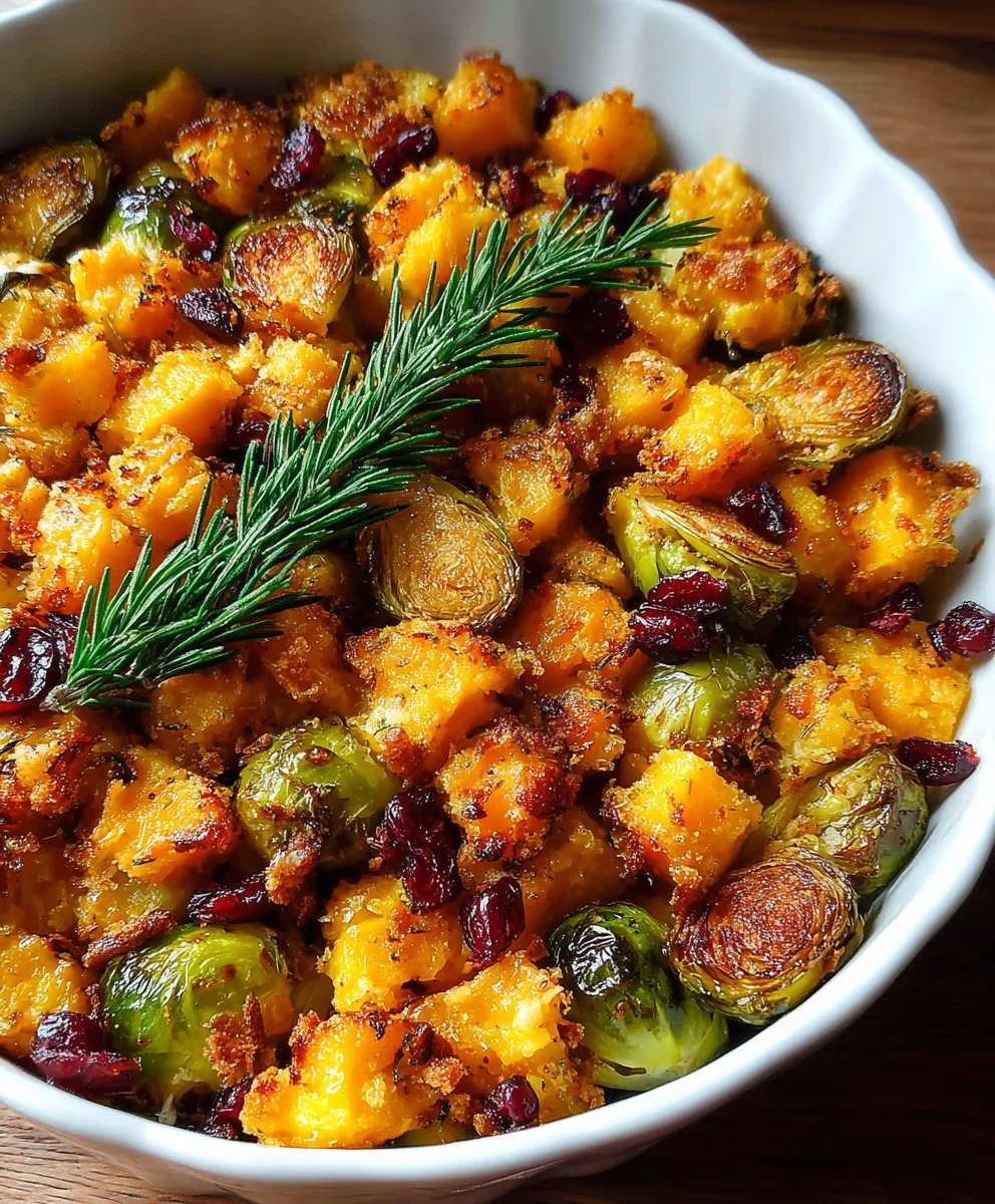 Plat d'Accompagnement Irrésistible de Thanksgiving : Courge Butternut et Plus Encore