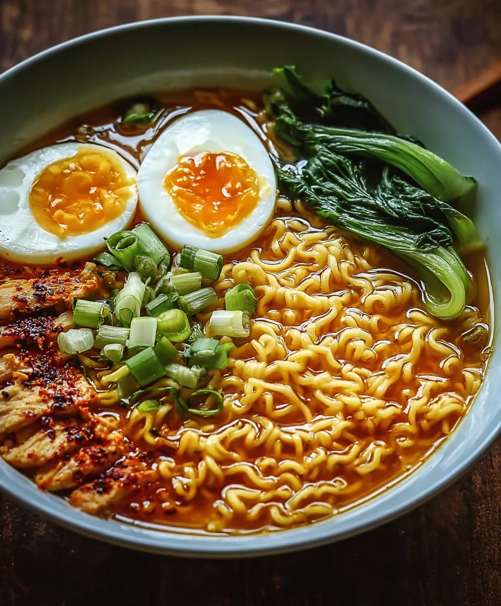 Ramen Poulet Facile : Confort Rapide en Quelques Minutes