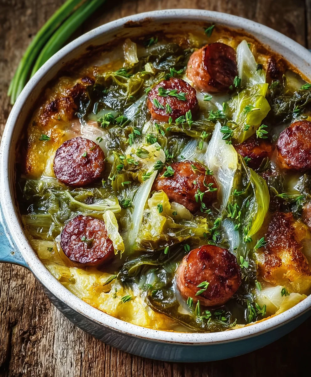 Chou Vert Braisé au Bœuf: Plat Rustique & Réconfortant