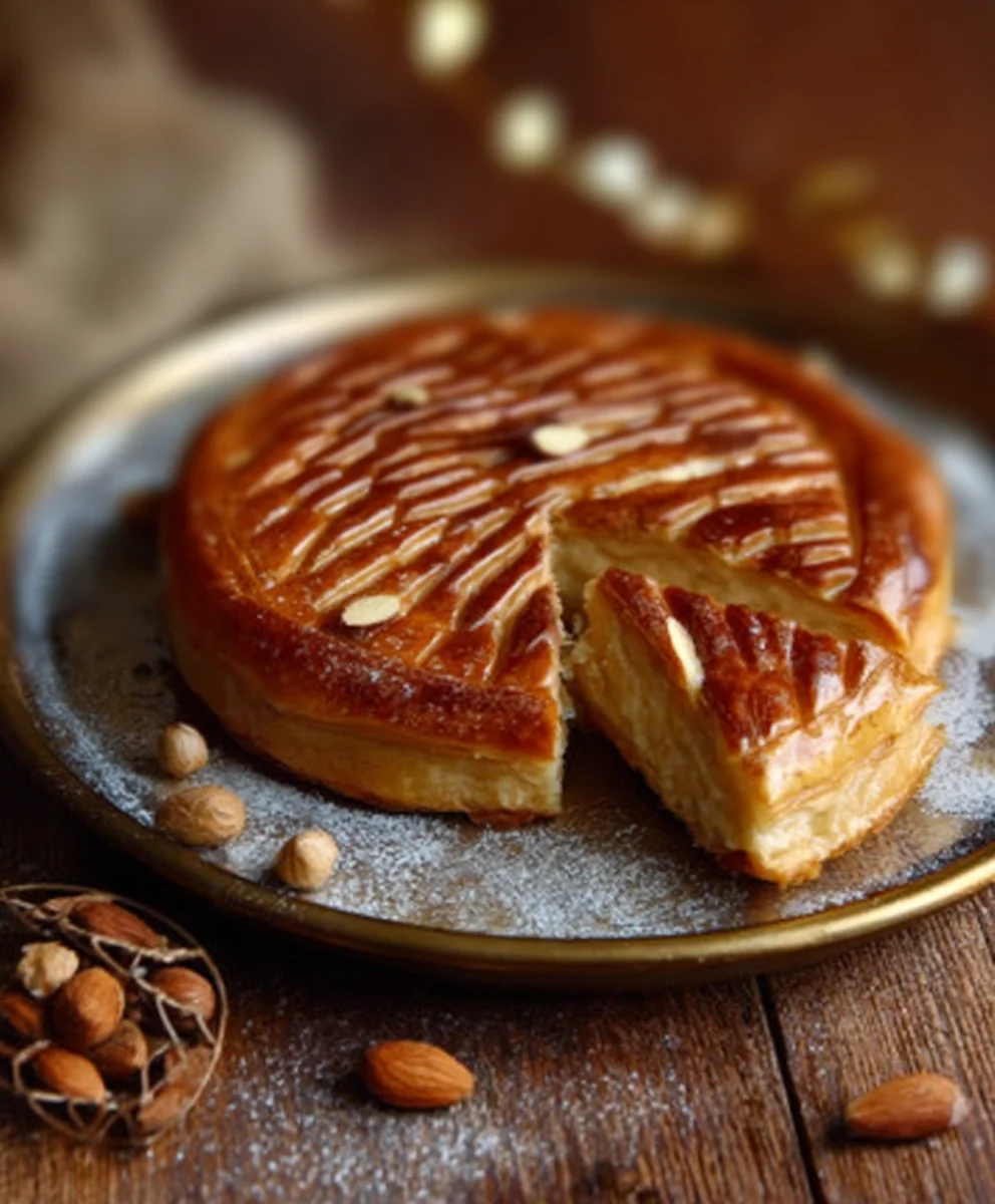 Gnon-non-non-non-non-alcoholic alternativeic Non-Alcoholic Alette des Rois Hazelnut Crown Cake